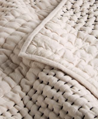 Pick Stitch 3-Pc. Coverlet Set, Full/Queen, Exclusively for Macy's
