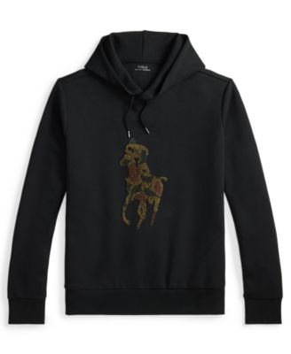 Men's Camo Big Pony Double-Knit Hoodie