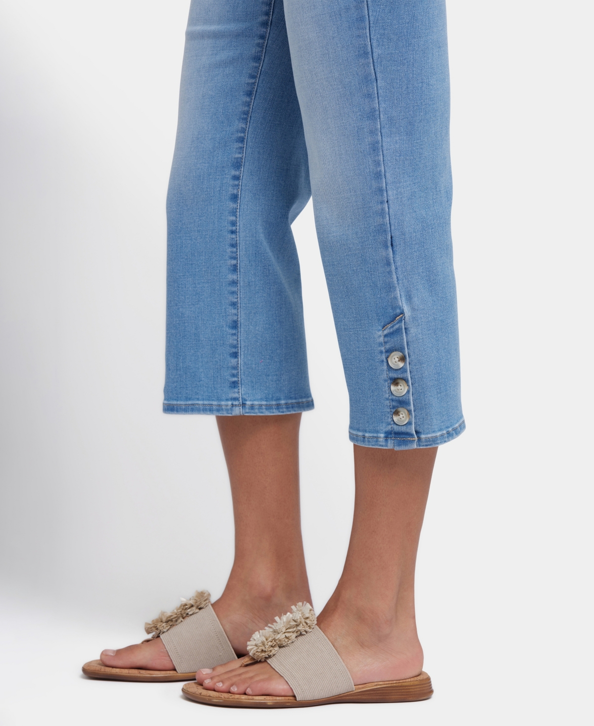 Nydj Women's Joni Relaxed Capri Jeans