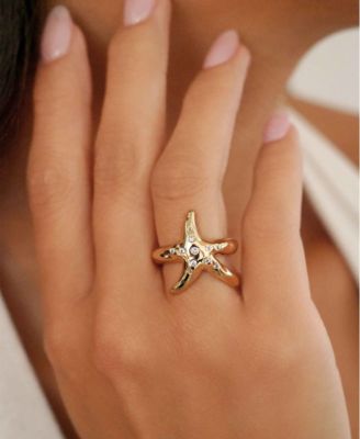 Starfish Luxe Statement Ring