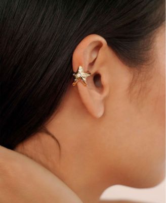 Starfish Luxe Cuff Earrings