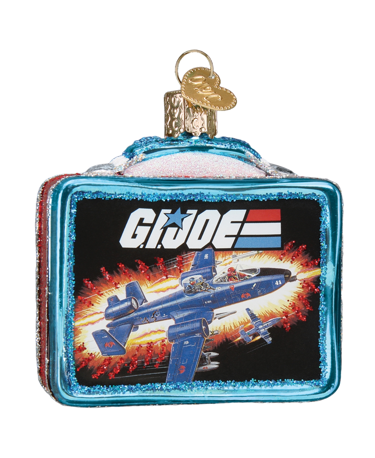 Old World Christmas 3" Hasbro G.i. Joe Lunchbox Ornament