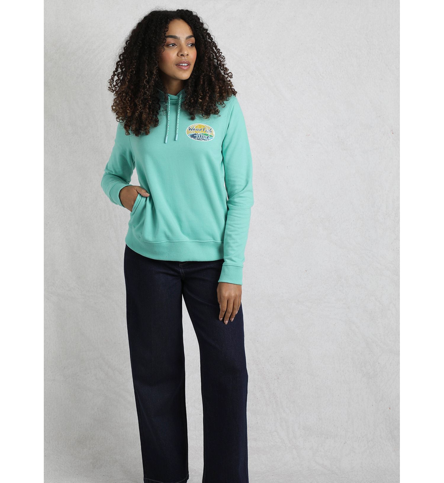 Women's Back Print Popover Hoodie