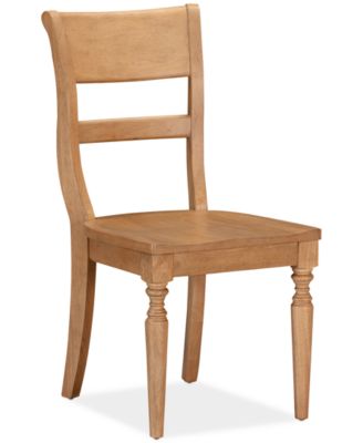 Willowmere 7-Pc. Dining Set (Round Table & 6 Wood Chairs) Created for Macy's.