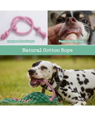 Toad of War Dog Rope Toy,Christmas gift,Durable Rope Toy for Tug of War,Interactive Squeaky Tug Toy for Small Medium Dogs