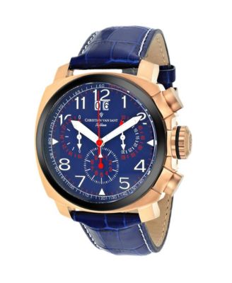 Mens Grand Python Blue Dial Watch Cv3au5