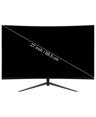 27 inch 2K QHD 2560 x 1440 165Hz 1ms (MPRT) Curved Gaming Monitor, FreeSync, HDMI 2.0, DP 1.2