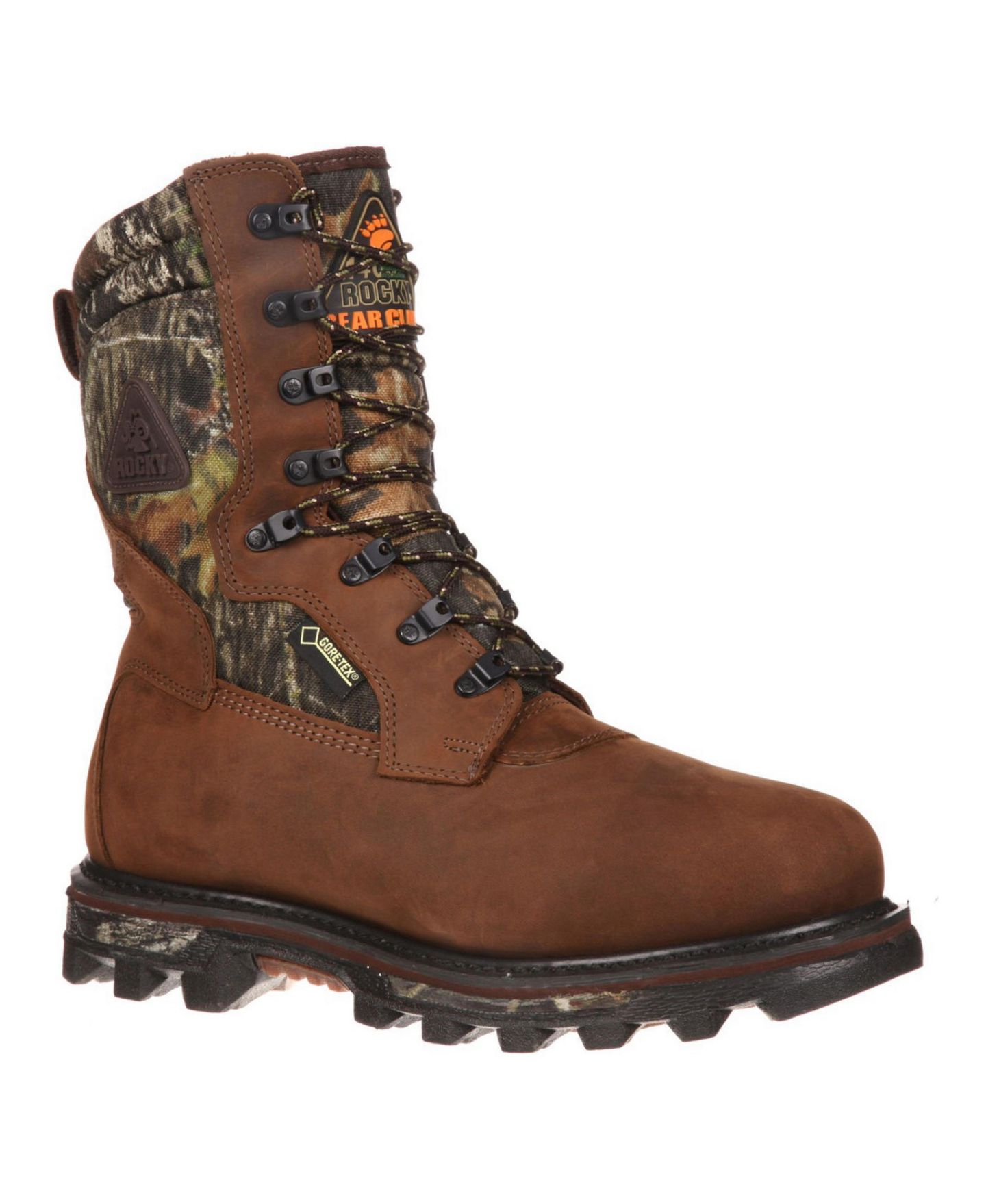 Мужские ботинки ROCKY Arctic BearClaw GORE-TEX Waterproof 1400G Insulated Camo Boot, цвет: Mossy Oak Break Up — фото 1
