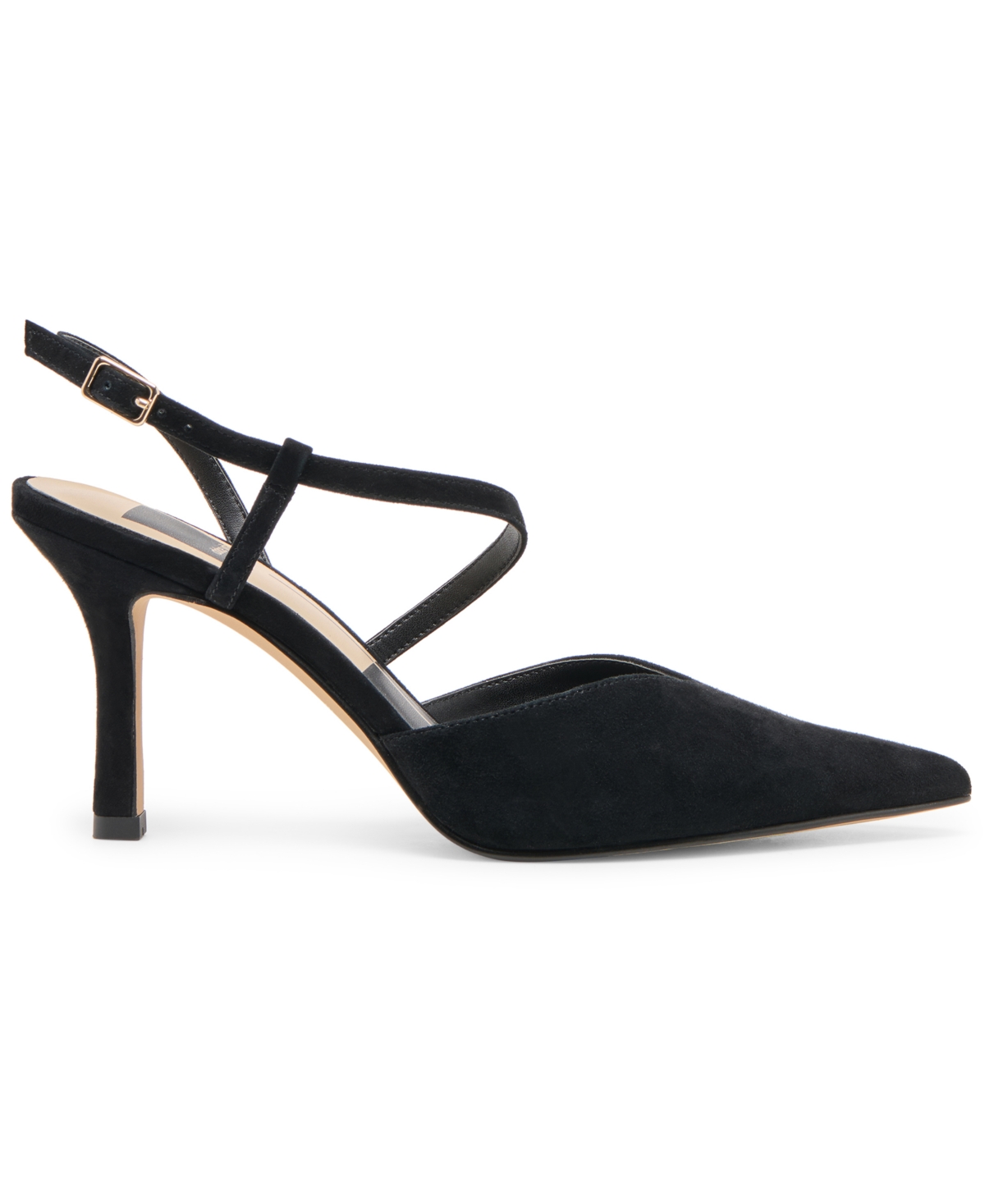 Dolce Vita Kamra Pointy Toe Slingback Pump In Black