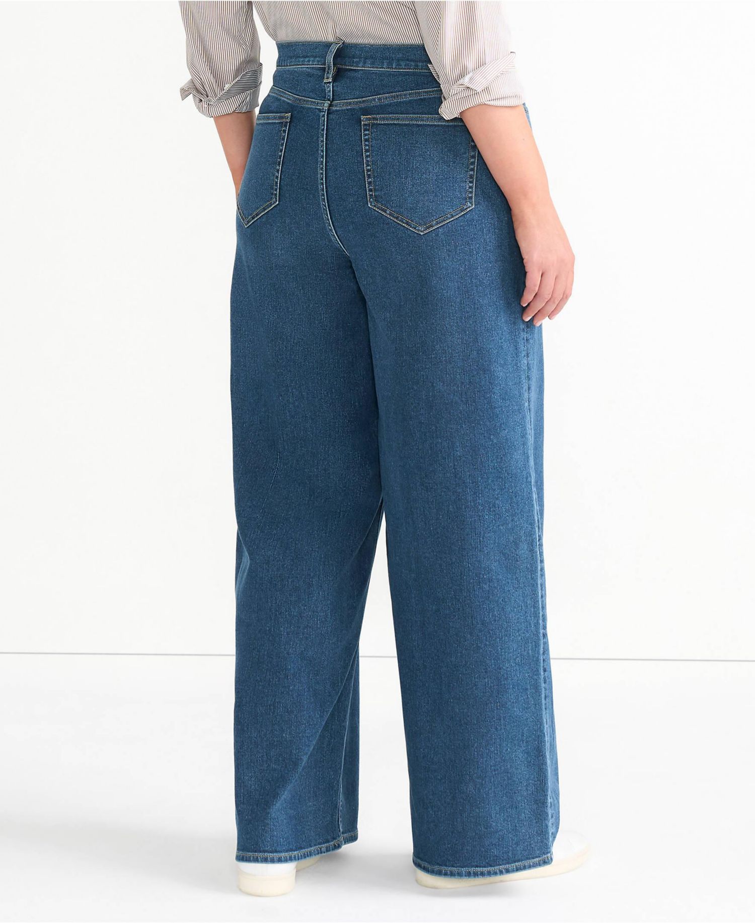 Women's Recover Denim High Rise Extra Wide Leg Jeans
