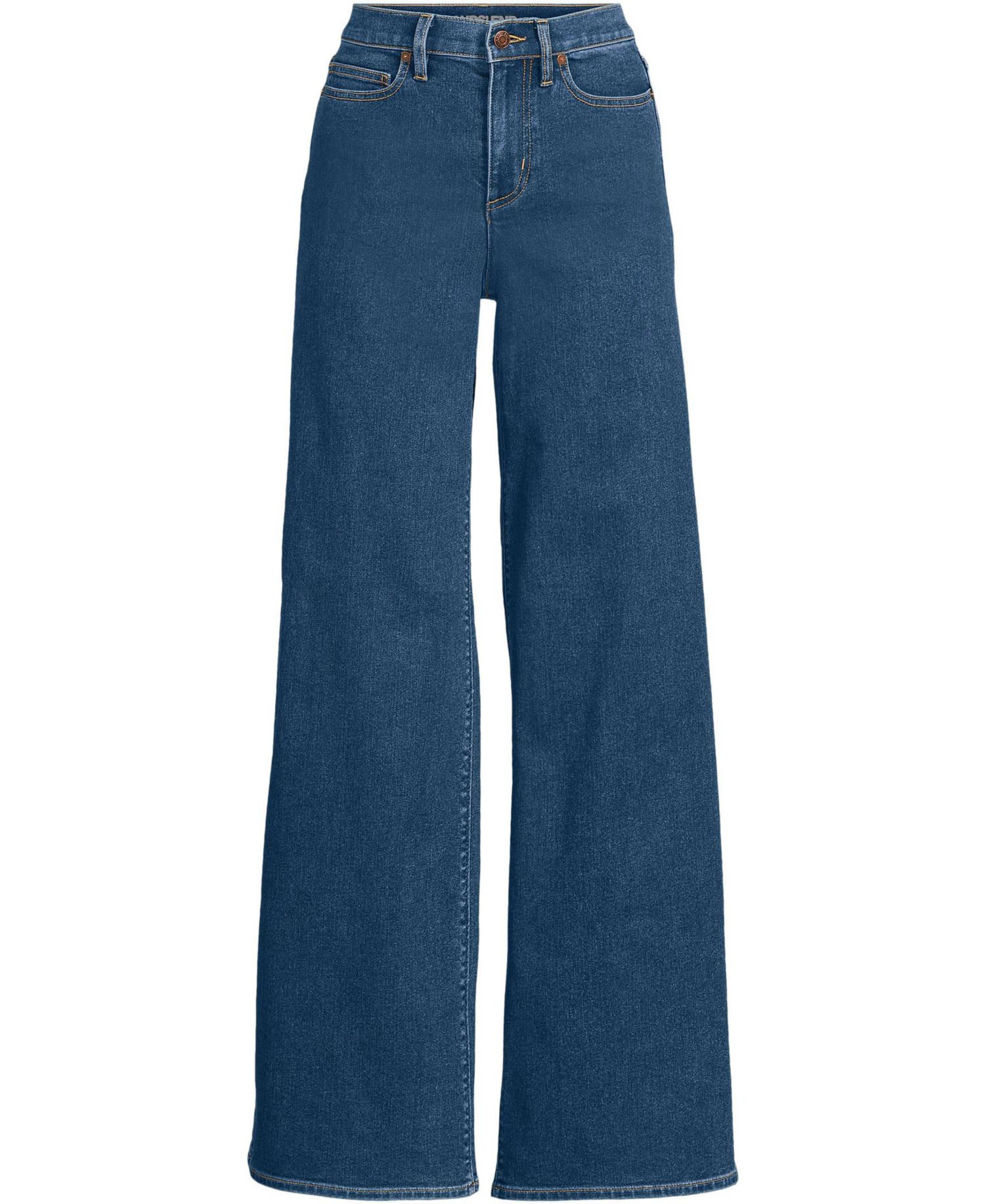 Petite Recover Denim High Rise Extra Wide Leg Jeans