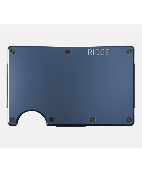 Мужской кошелёк The Ridge RIDGE Wallet - Alpine Navy - Cash Strap, цвет: Тёмно-синий