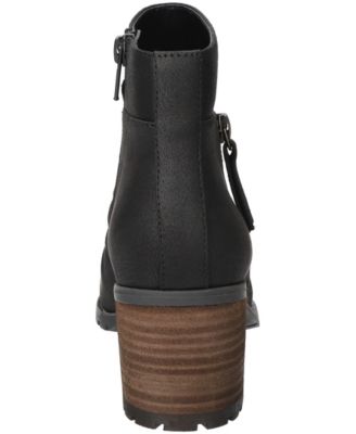 Women's Janita Block Heel Ankle Booties