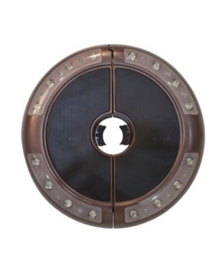 Round Umbrella Light With Bluetooth Speaker