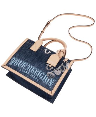 Bombe Logo Denim Tote