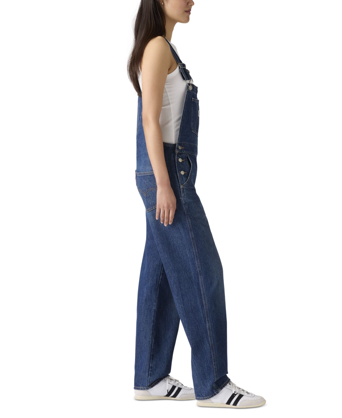 Женский комбинезон Levi's Vintage-Style Cotton Denim Overalls, цвет: Propose To Me — фото 2