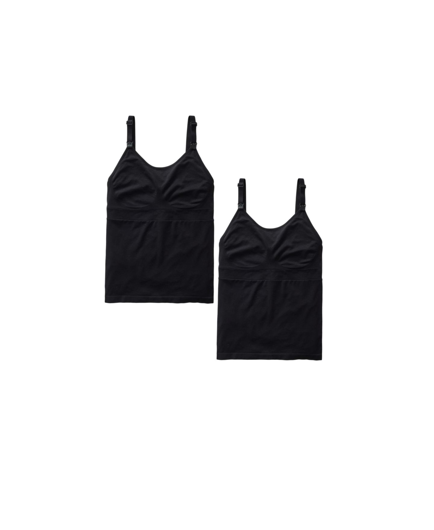 Набор из 2 топов Ingrid + Isabel Basics для кормления и сцеживания, для беременных, цвет: Чёрный — фото 1