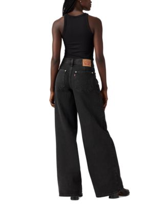 Women's Cotton '94 Mid-Rise Wide-Leg Moto Jeans