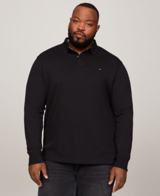 Tommy Hilfiger - Men's Big & Tall 1985 Long Sleeve Polo Shirt