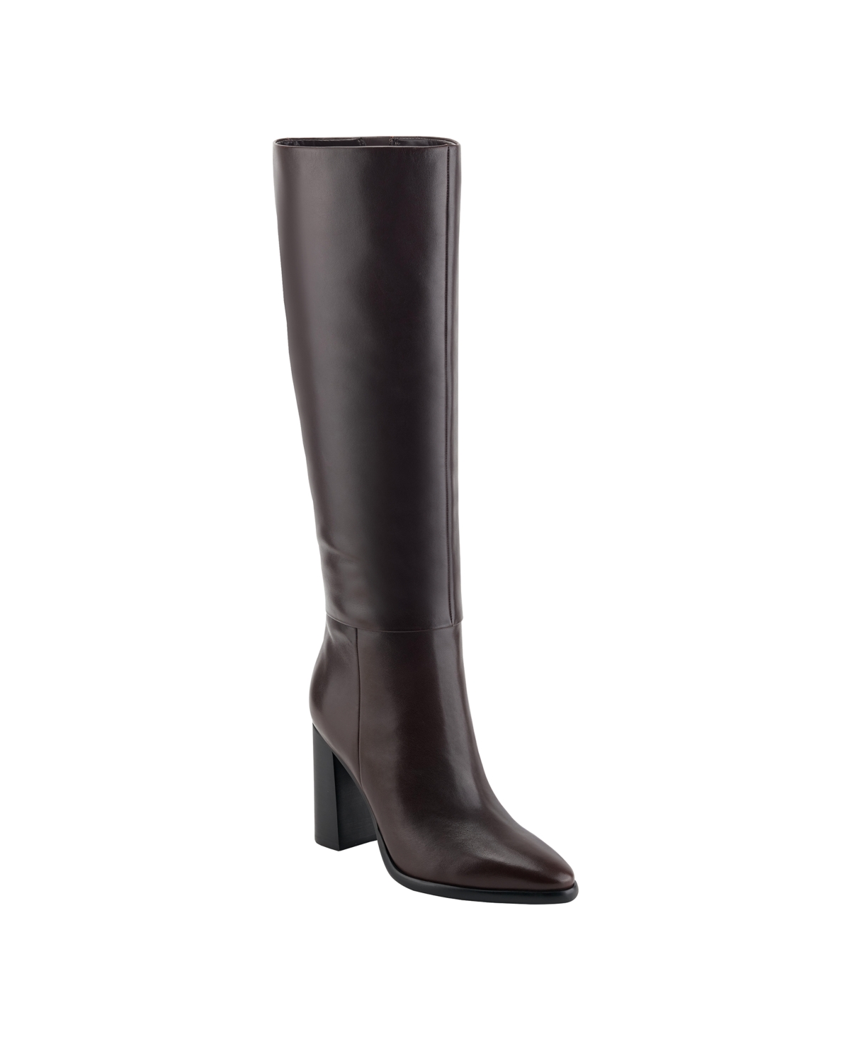 Marc Fisher Ltd Women's Lannie Tall Block Heel Boots In Black