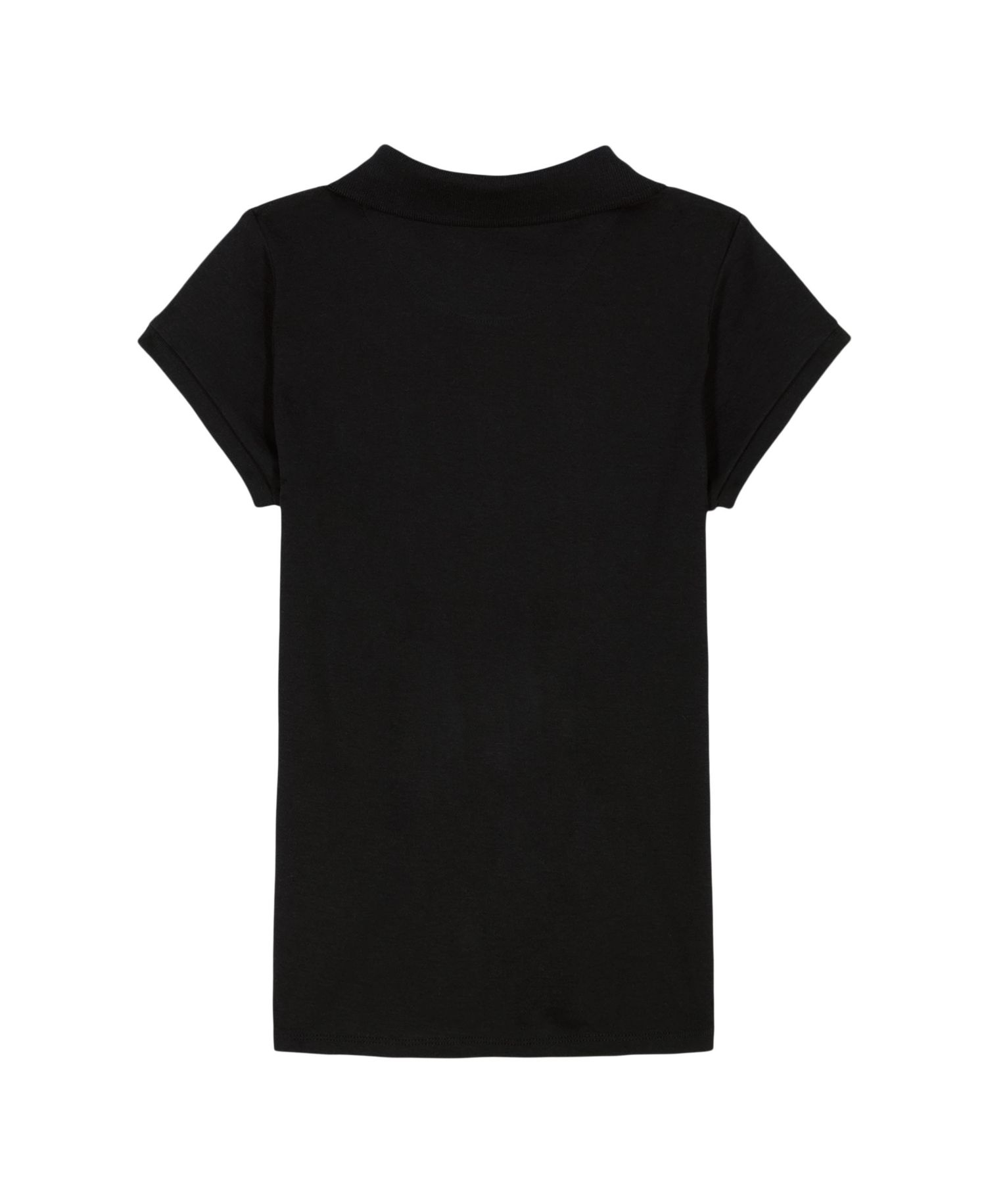 Big Girls Short Sleeve Interlock Polo Shirt