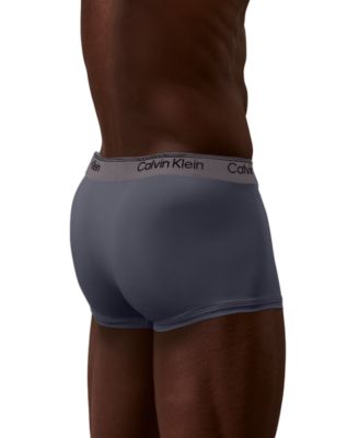 Men's 3-Pack Microfiber Stretch Low-Rise Trunk Underwear