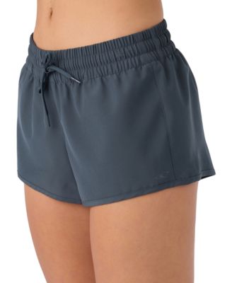 Juniors' Saltwater Solids Balboa 2" Drawstring Board Shorts