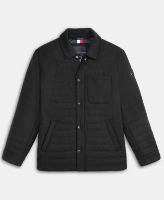 Men's Quilted Shirt Jacket