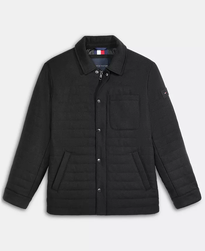 Men's Quilted Shirt Jacket - thumbnail 6