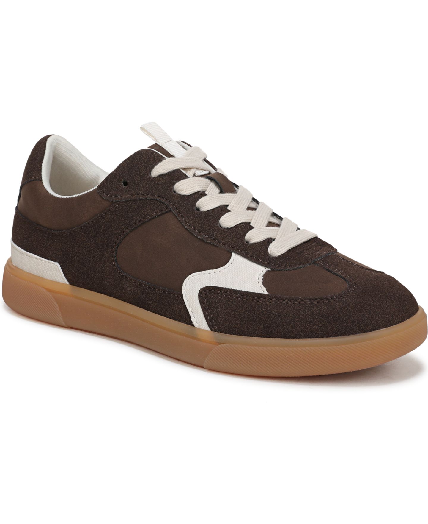 Женские кроссовки Blowfish Malibu Tastic Lace Up, цвет: Тёмно-коричневый коричневый искусственный замшевый — фото 1