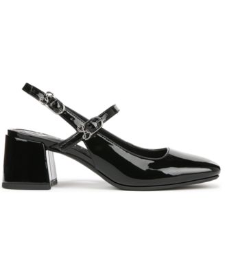 Women's Grace Block Heel Slingback Mary Jane Pumps