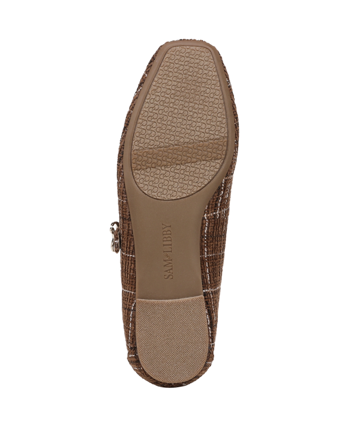 Sam & Libby Fredi Mary Jane Flat In Brown