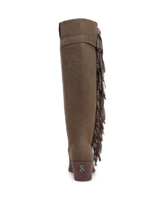 Women's Farrah Western Fringe Knee High Boots