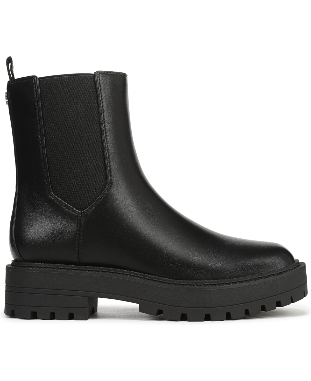 Sam & Libby Women's Oak Lug Sole Booties In Black