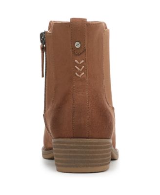 Women's Mara Stacked Block Heel Chelsea Short Boots