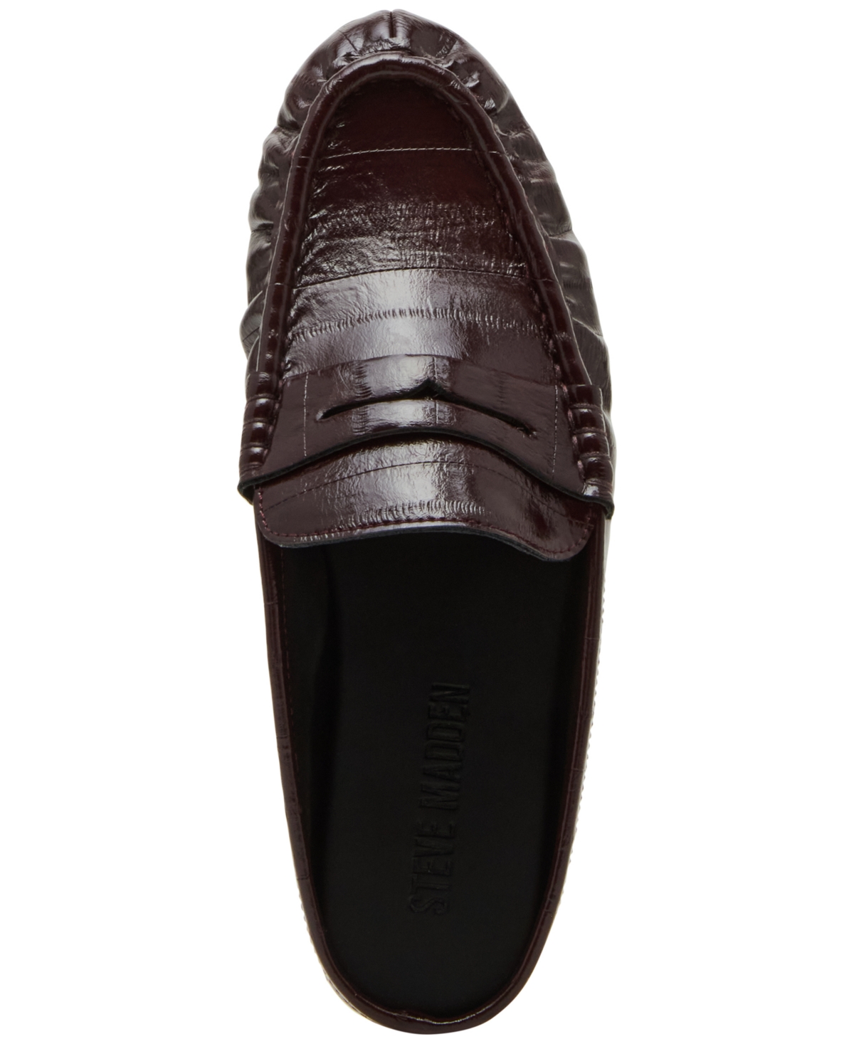 Steve Madden Rafe Loafer Mule In Brown