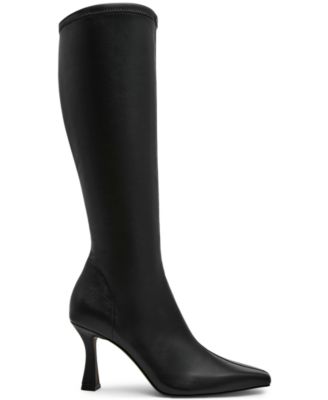 Women's Flute Knee-High Dress Boots, Regular & Wide Calf