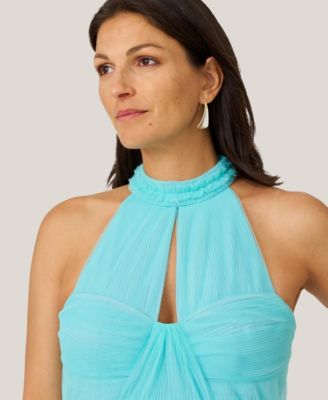 Women's Halter Tiered Midi Dress