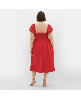 Plus Size Shelby Midi Dress