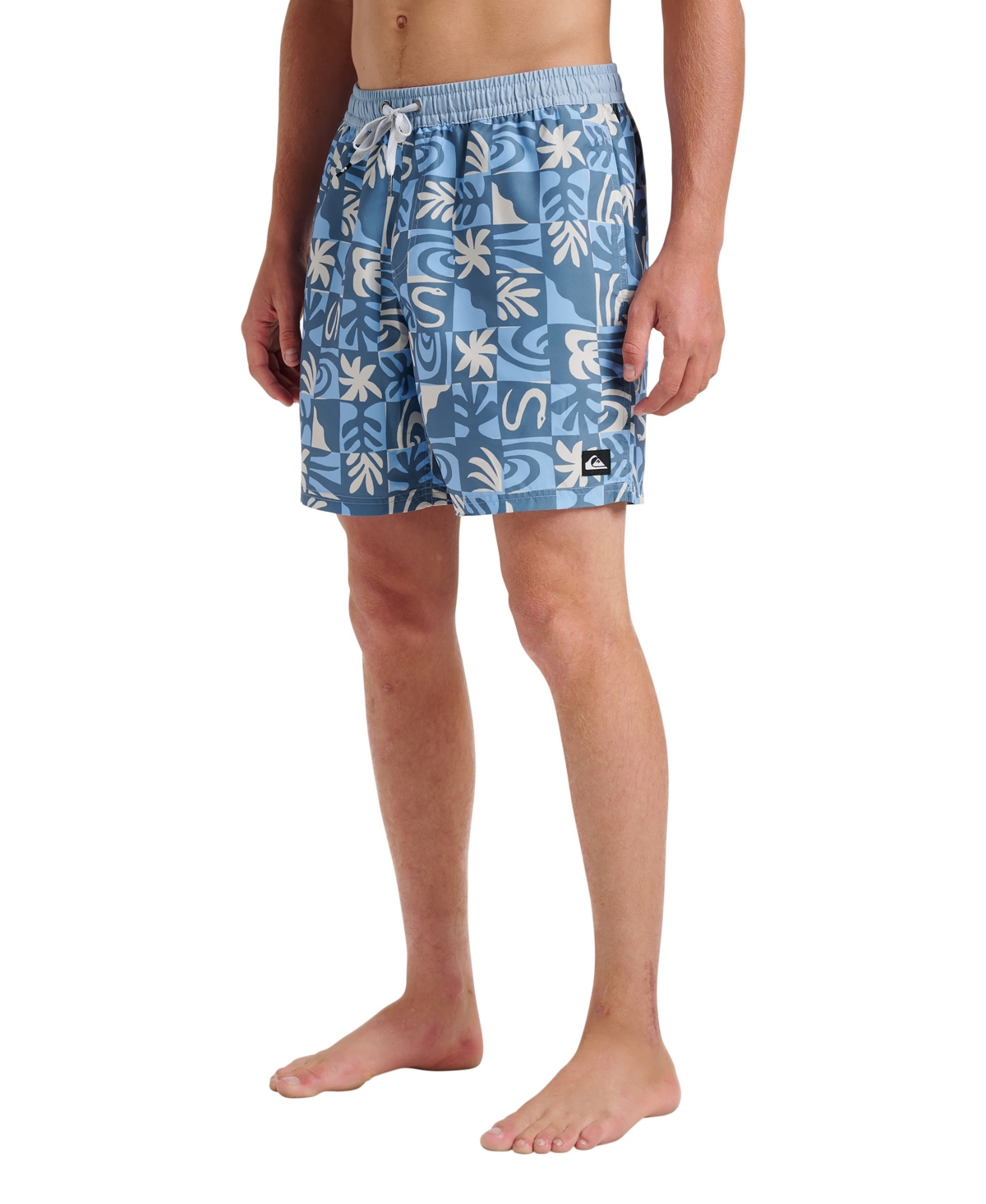 Quiksilver Everyday 17" Terra Swim Trunks In Blue