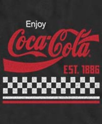 Men's Coke Checker Stripe Tank Top