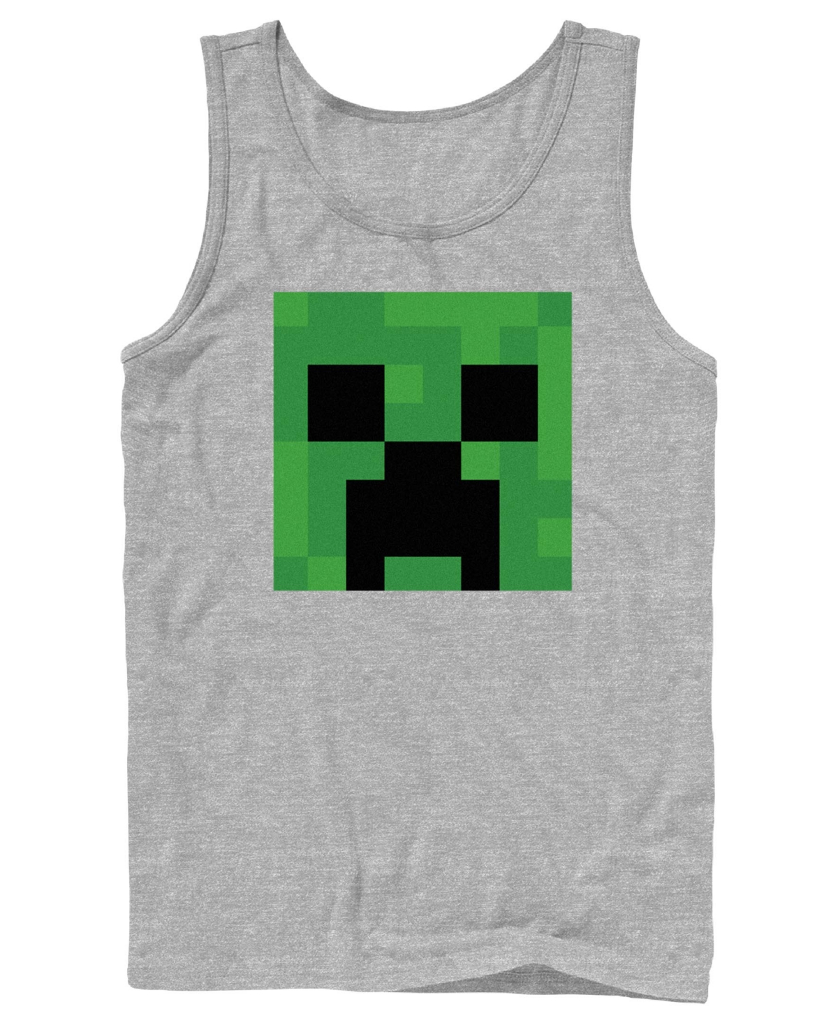 Men's Creeper Big Face Tank Top - Athletic heather