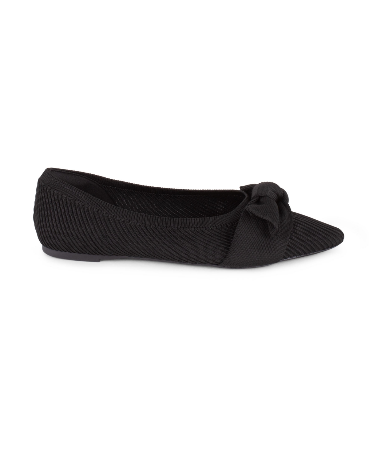 Tahari Women's Montserrat Knit Slip-on Flats In Black