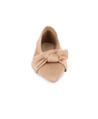 Women's Monserrat Pointed Toe Knit Flats
