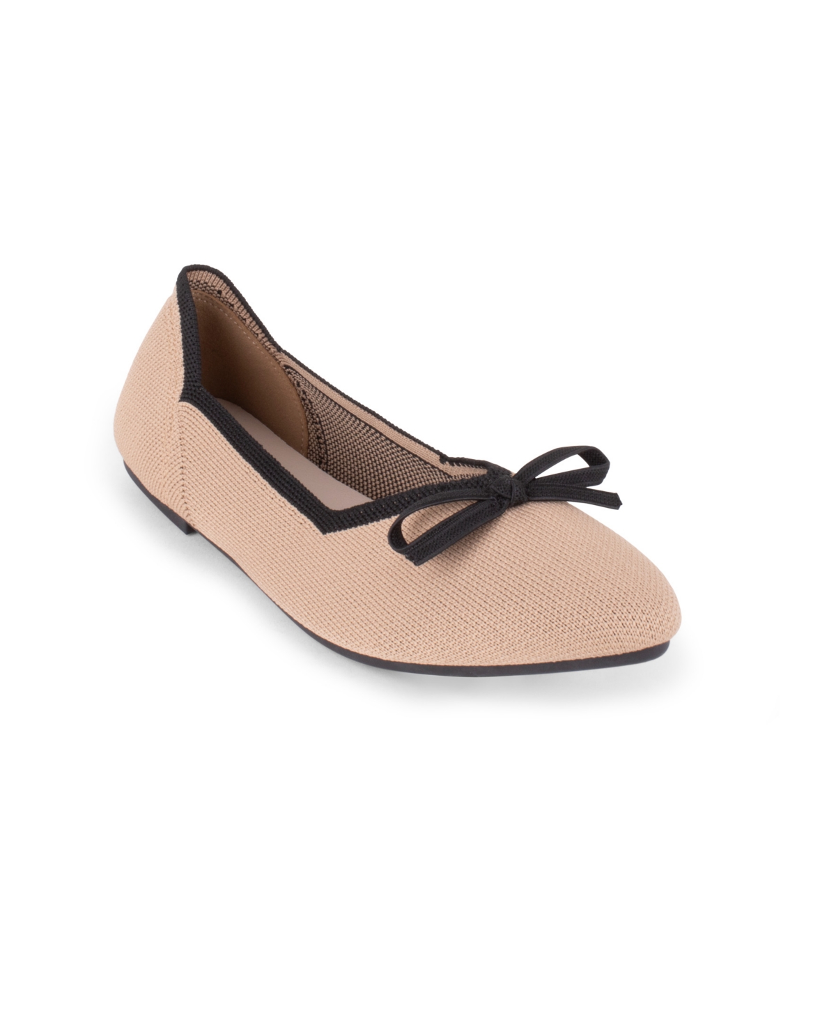 Tahari Women's Tortuga Knit Slip-on Flats In Pink