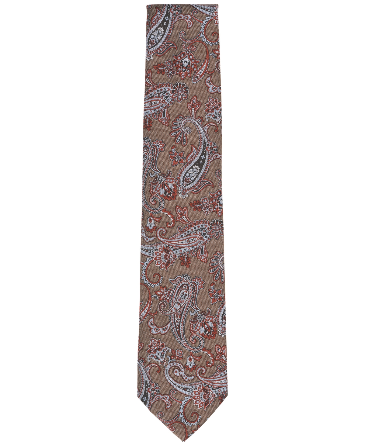 Michael Kors Men's Paisley Print Classic Tie In Brown