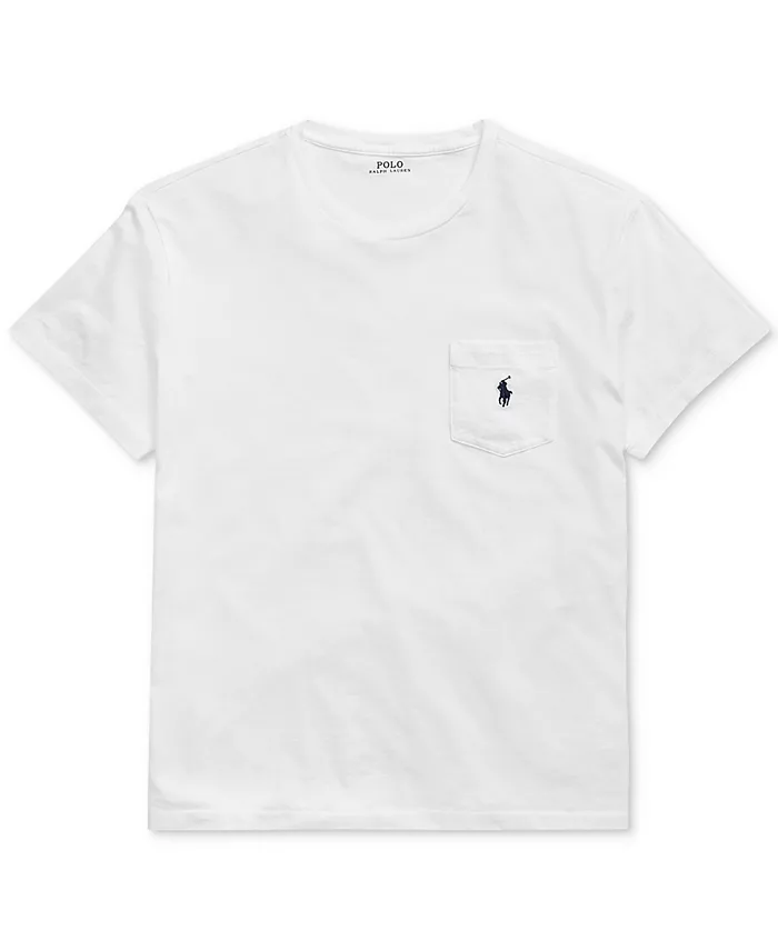 Men's Big & Tall Crew-Neck Pocket T-Shirt - thumbnail 5