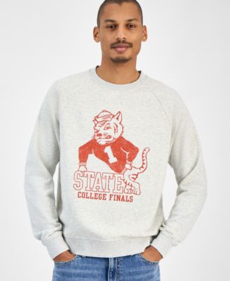 Sun + Stone - Men's College Graphic Sweatshirt, Macy's Exclusive