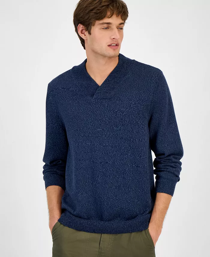 Men's Shawl-Collar Sweater - thumbnail 3