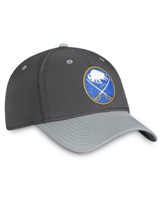 Men's Charcoal Buffalo Sabres Authentic Pro Training Camp Flex Hat